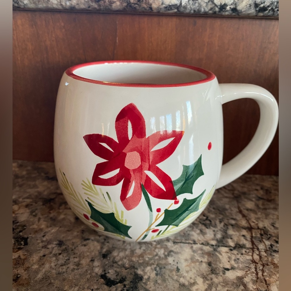 Poinsettia Mug